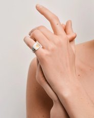 画像2: TOMWOOD   Mined Ring Small Diamond (2)