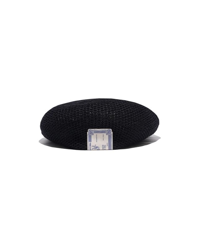 [紙タグなし]THE H.W.DOG&CO.HONEYCOMB BERET 紙タグなし]THE H.W.DOG&CO.HONEYCOMB BERET HONEYCOMB BERET - Black