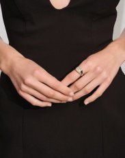 画像3: TOMWOOD   Mined Ring Small Diamond (3)