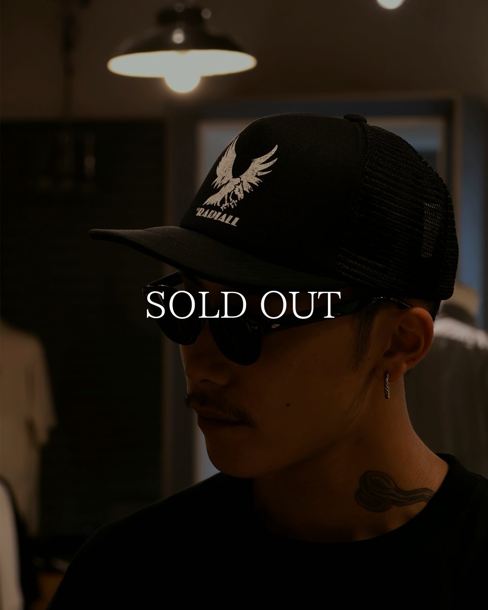 画像3: RADIALL  【再入荷】 EAGLE TIP - TRUCKER MESH CAP (3)