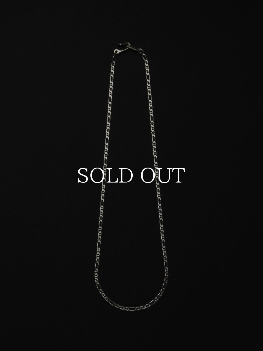 画像1: ANTIDOTE BUYERS CLUB   Stud Link Figaro Narrow Chain (1)