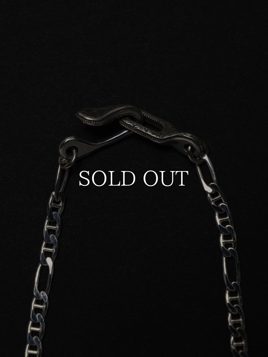 画像3: ANTIDOTE BUYERS CLUB   Stud Link Figaro Narrow Chain (3)