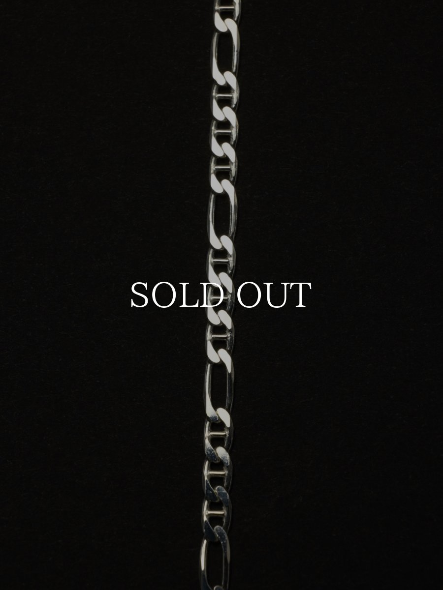 画像2: ANTIDOTE BUYERS CLUB   Stud Link Figaro Narrow Chain (2)