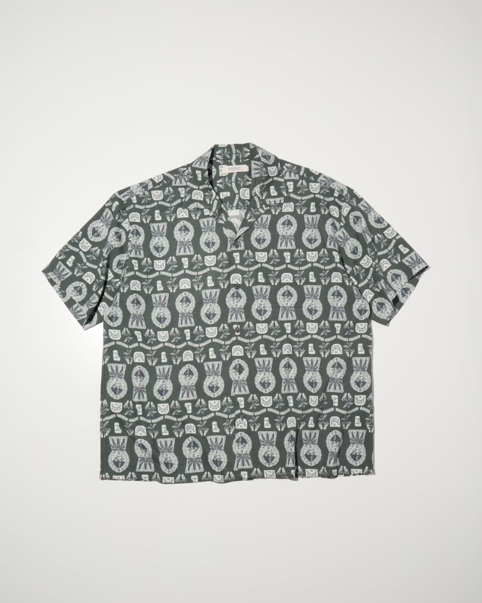 画像7: RADIALL  COMMUNE - OPEN COLLARED SHIRT S/S (7)