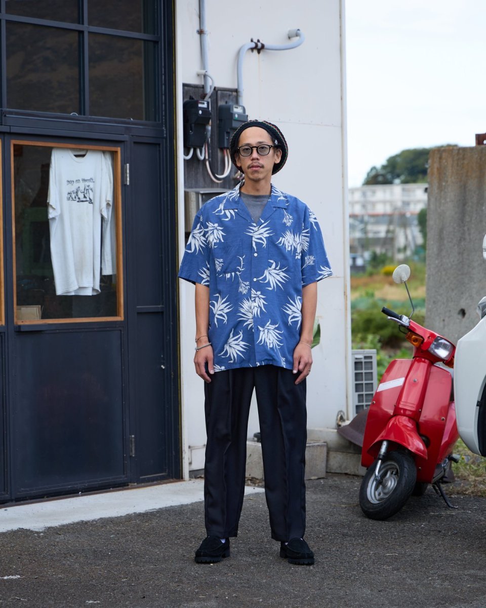 画像10: RADIALL  AGAVE - OPEN COLLARED SHIRT S/S (10)