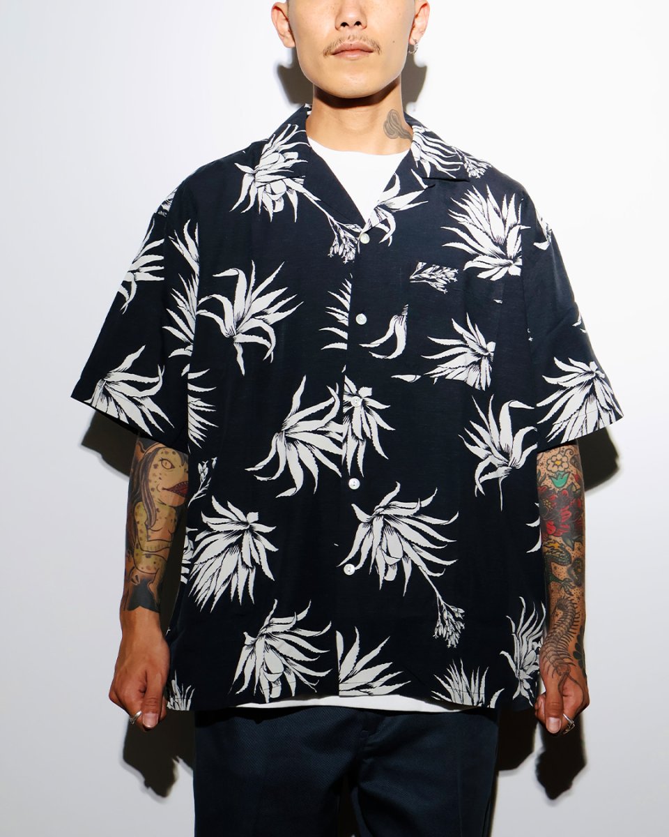 画像3: RADIALL  AGAVE - OPEN COLLARED SHIRT S/S (3)