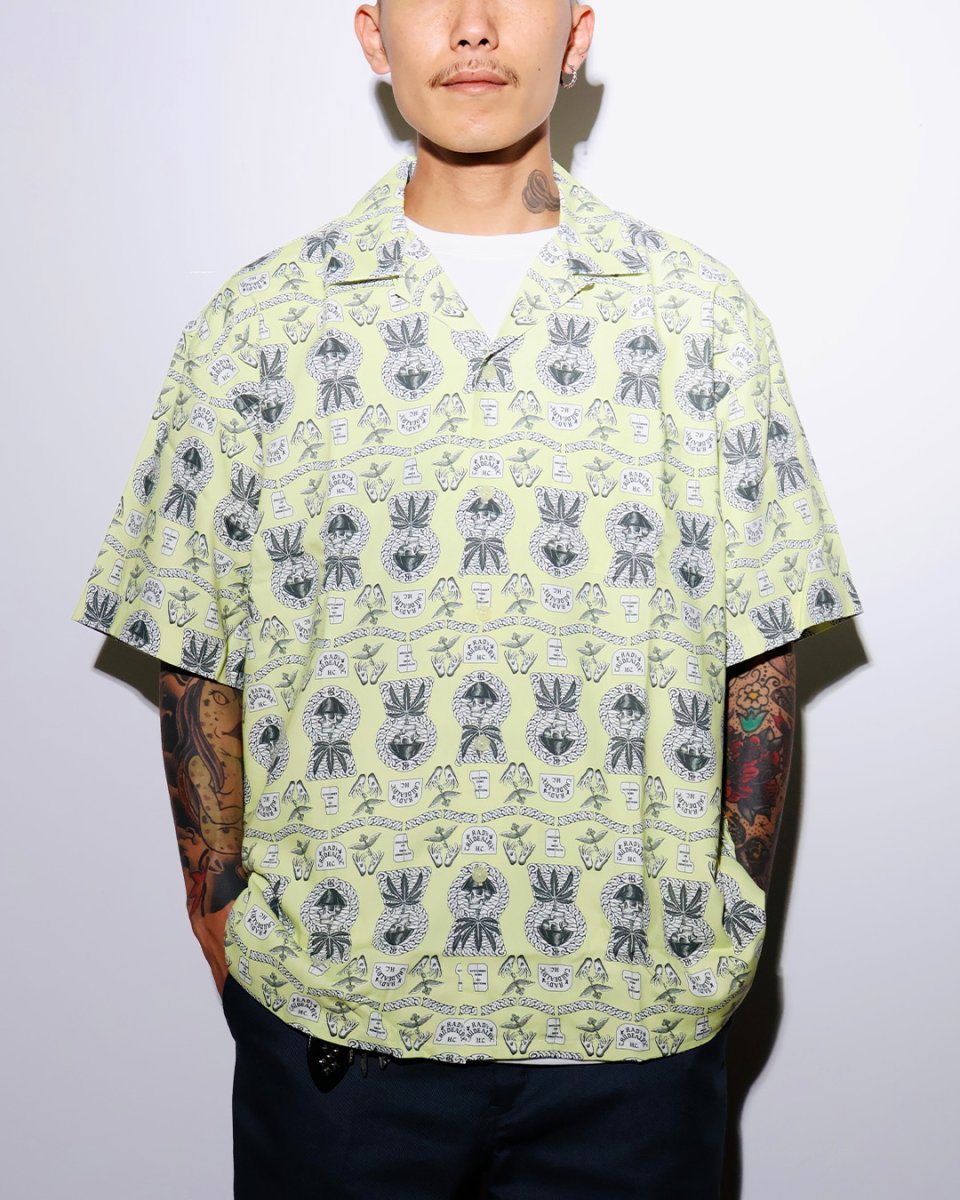 画像3: RADIALL  COMMUNE - OPEN COLLARED SHIRT S/S (3)