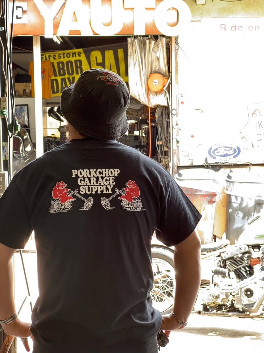 画像21: PORKCHOP GARAGE SUPPLY  EASY P RIDER TEE (21)