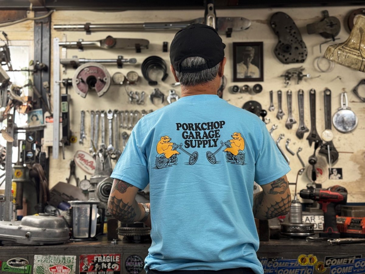 画像23: PORKCHOP GARAGE SUPPLY  EASY P RIDER TEE (23)