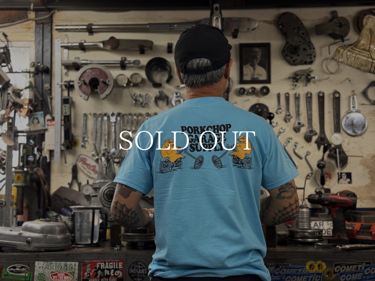 画像23: PORKCHOP GARAGE SUPPLY  EASY P RIDER TEE (23)