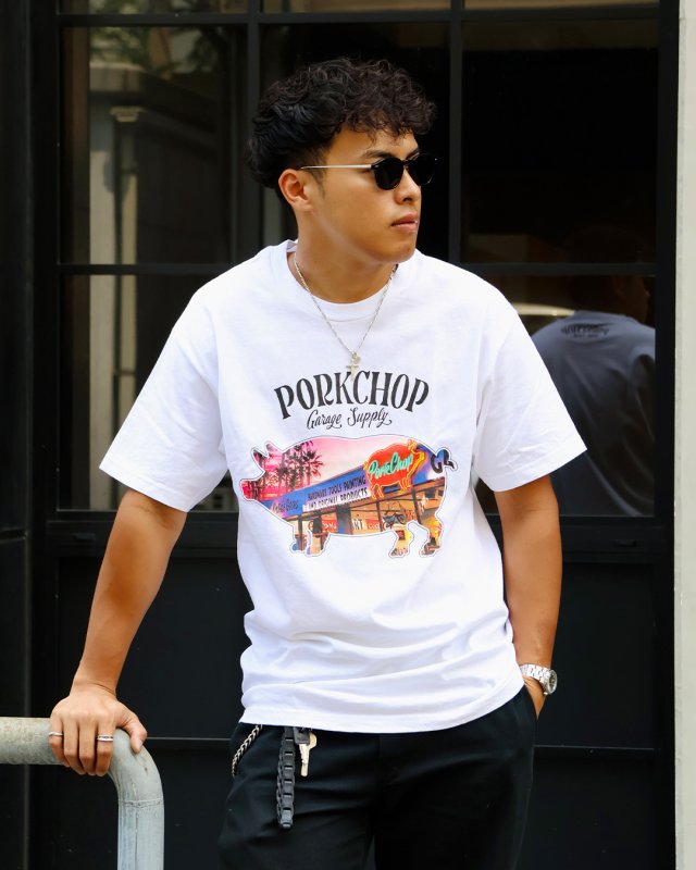 PORKCHOP GARAGE SUPPLY PORK STORE TEE P0506 公式通販
