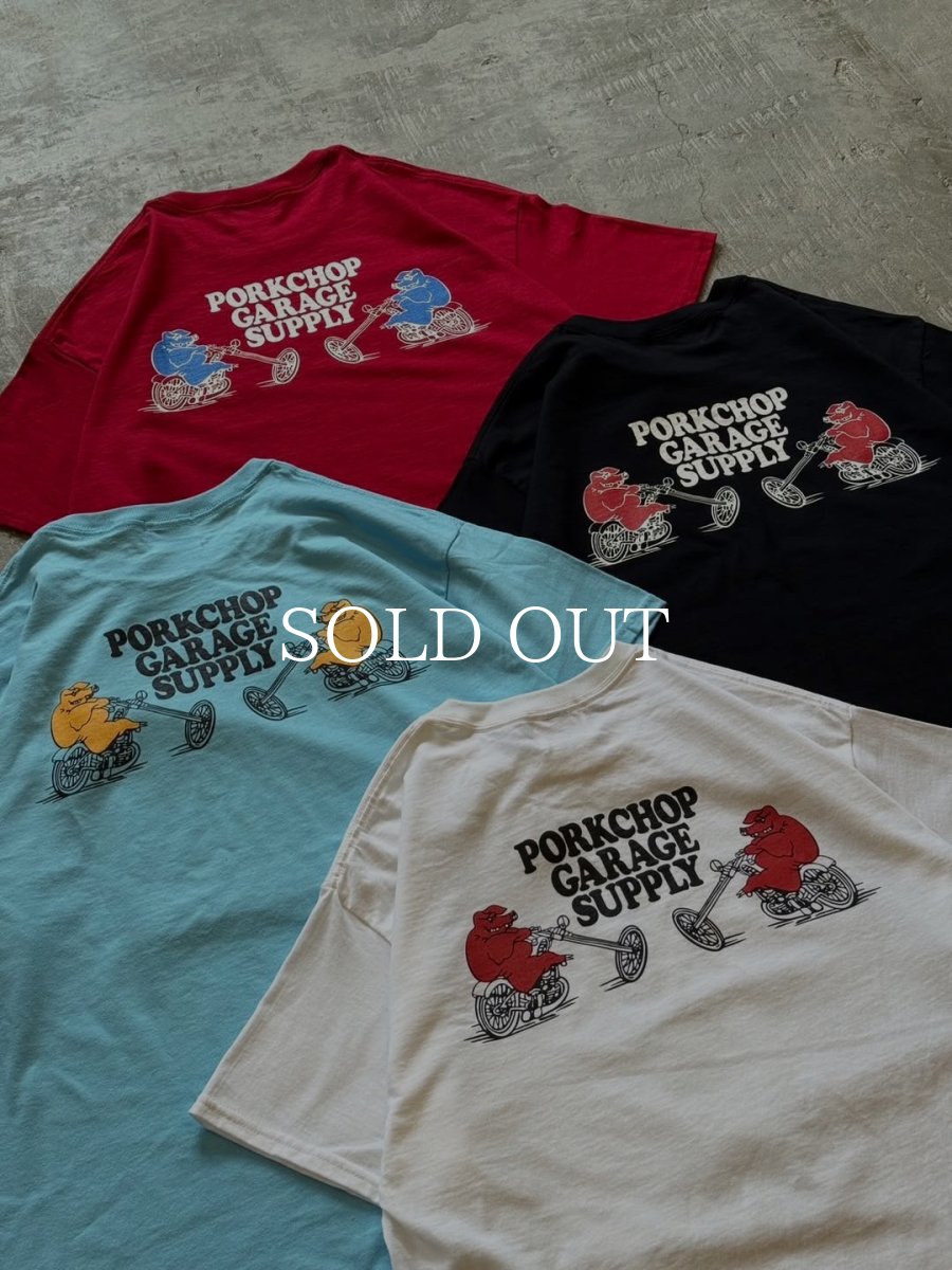 画像19: PORKCHOP GARAGE SUPPLY  EASY P RIDER TEE (19)