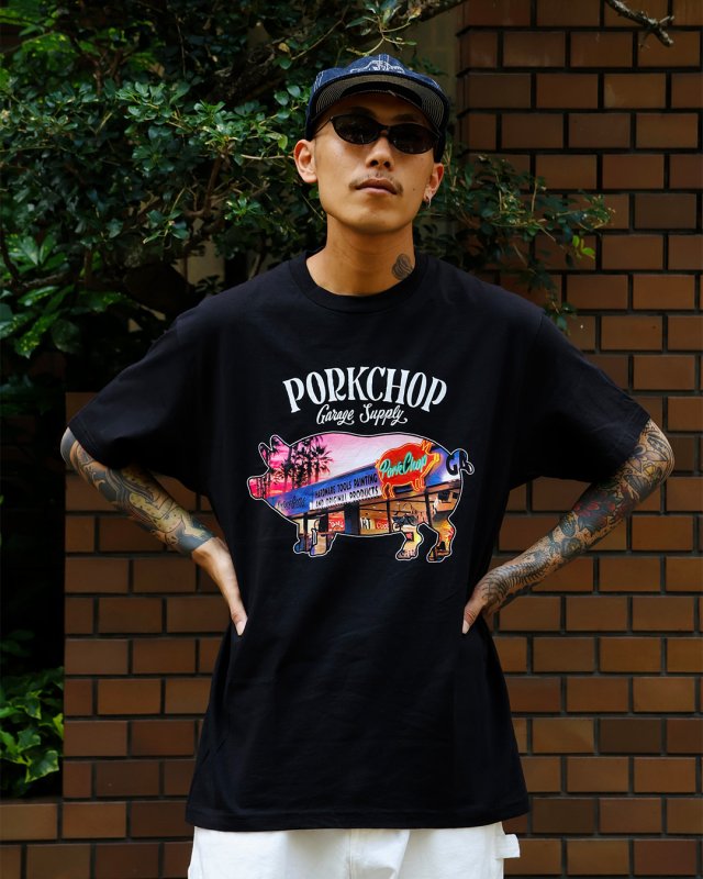 PORKCHOP GARAGE SUPPLY PORK STORE TEE P0506 公式通販