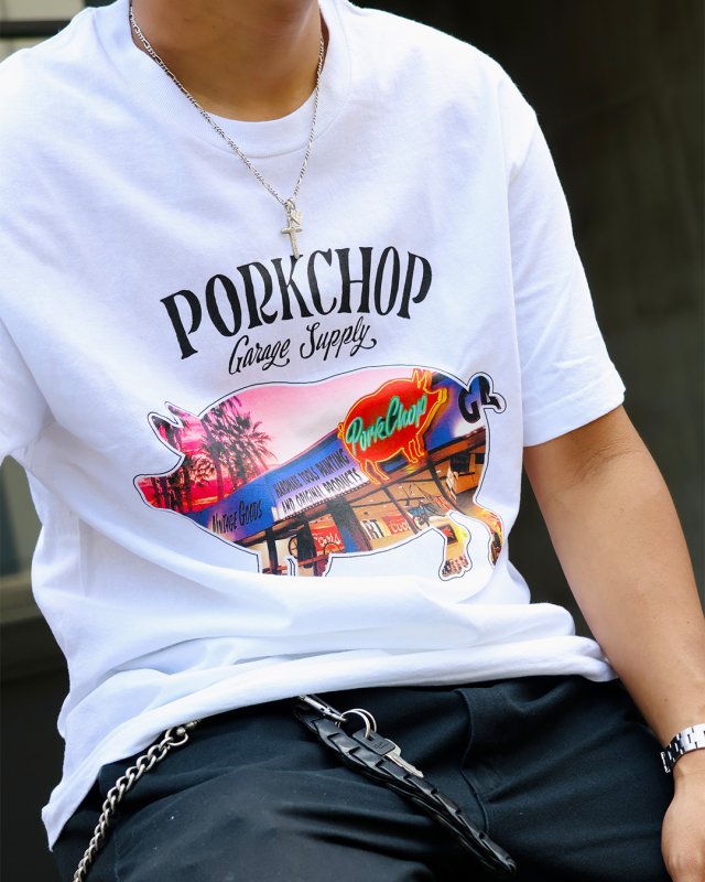 PORKCHOP GARAGE SUPPLY PORK STORE TEE P0506 公式通販
