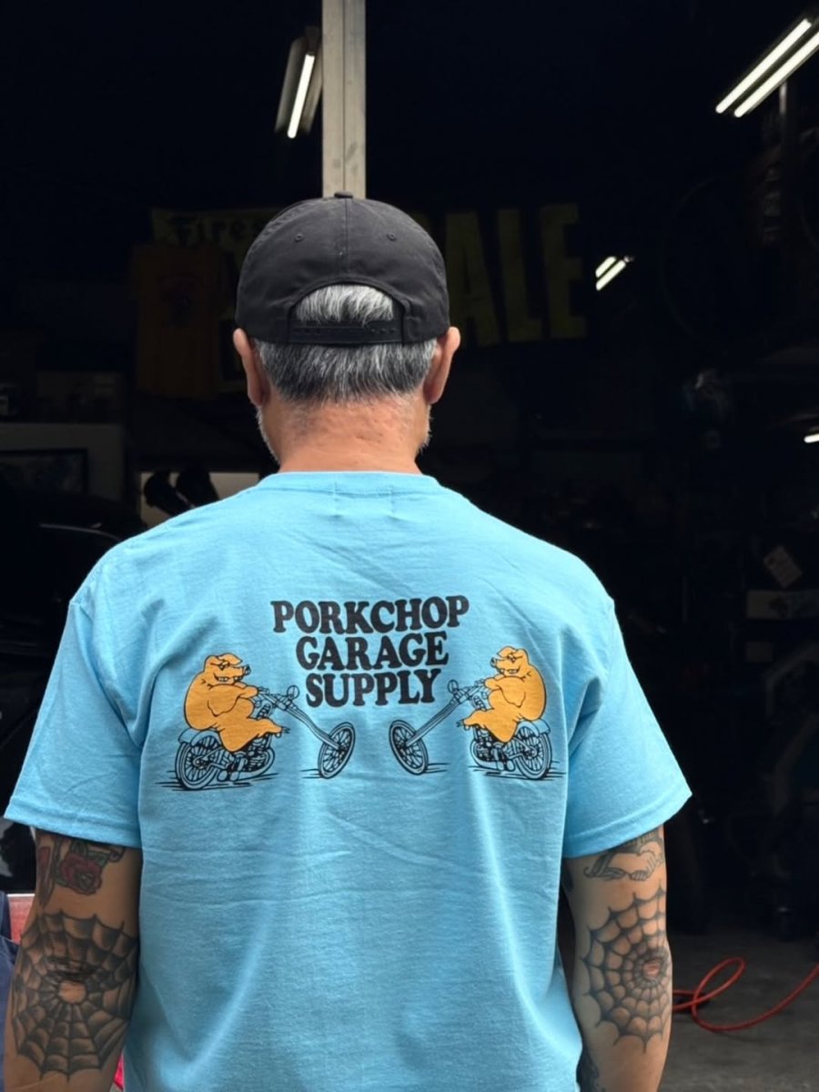 画像22: PORKCHOP GARAGE SUPPLY  EASY P RIDER TEE (22)