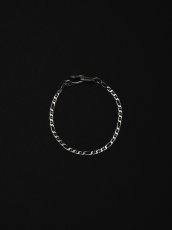 画像1: ANTIDOTE BUYERS CLUB   Stud Link Figaro Narrow Chain Bracelet (1)