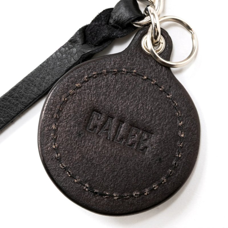 CALEE COLOR STONE STUDS LEATHER KEY RING CL-26SS019LE 公式通販