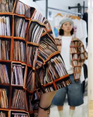 画像5: APPLEBUM  “Vinyl Shelf” Aloha Shirt (5)