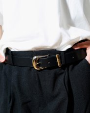 画像4: CALEE  LEATHER PLANE BELT (4)