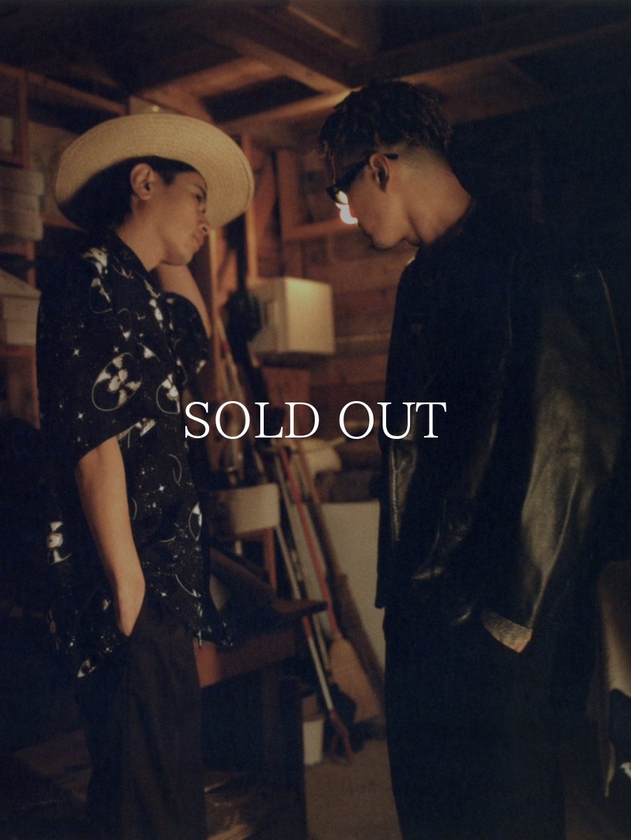 画像7: exodus brand  SPACE VINYL RECORD HAWAIIAN SHIRT (7)