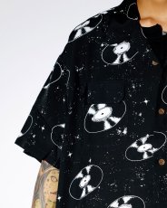 画像3: exodus brand  SPACE VINYL RECORD HAWAIIAN SHIRT (3)