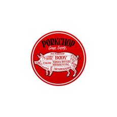 画像2: PORKCHOP GARAGE SUPPLY  PORKCHOP CIRCLE STICKER (BLACK×WHITE) (2)