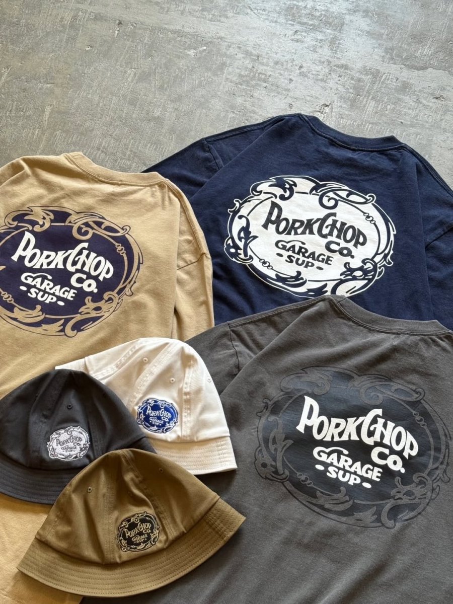 画像19: PORKCHOP GARAGE SUPPLY  F LEAF LOGO TEE (19)