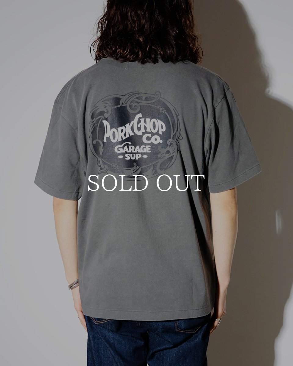 画像5: PORKCHOP GARAGE SUPPLY  F LEAF LOGO TEE (5)