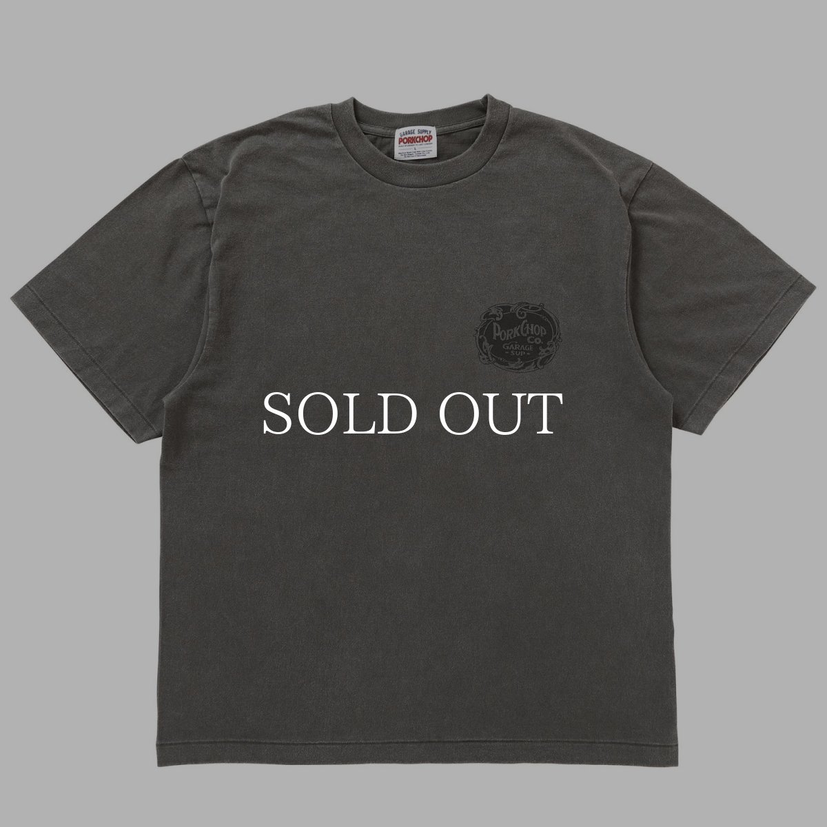 画像2: PORKCHOP GARAGE SUPPLY  F LEAF LOGO TEE (2)