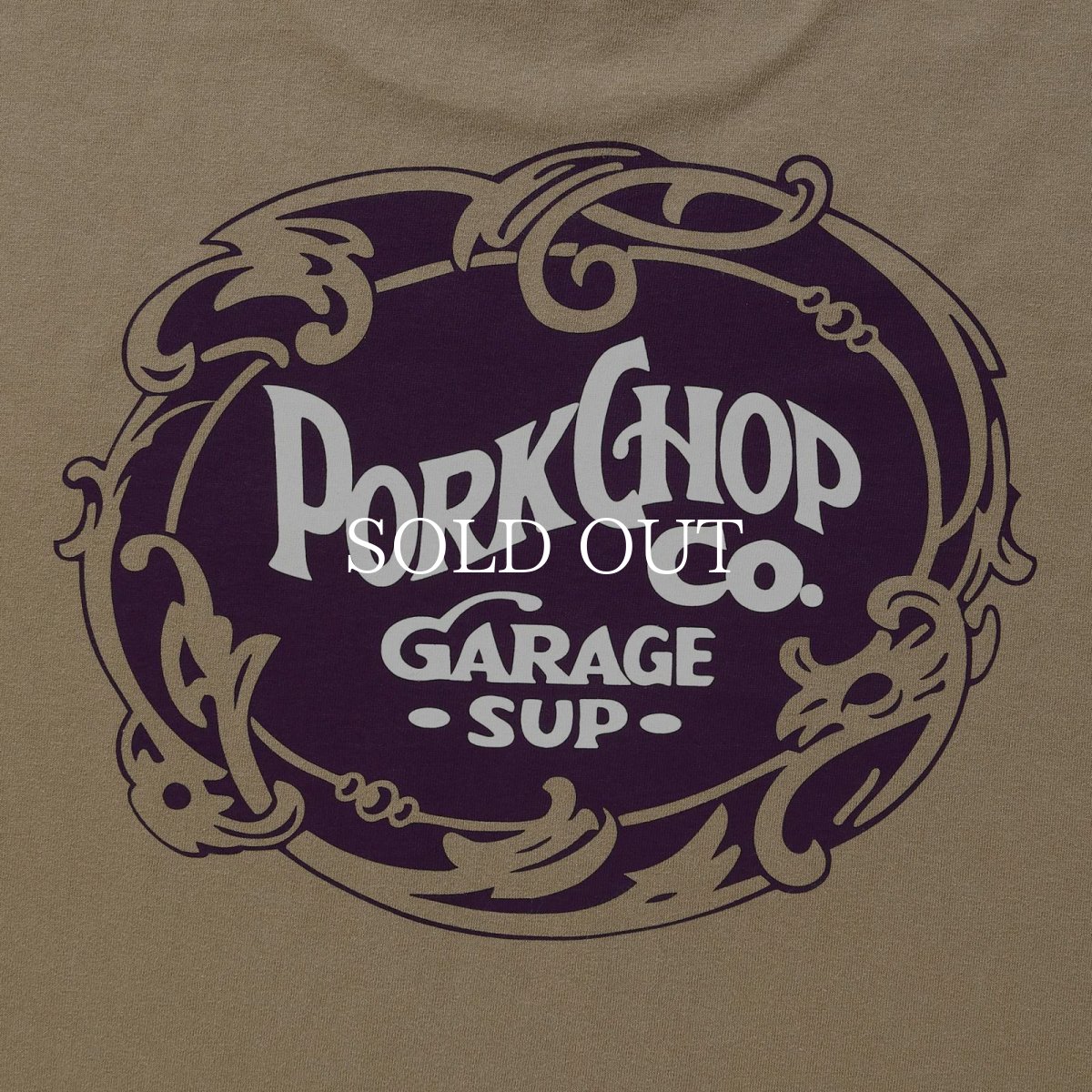 画像15: PORKCHOP GARAGE SUPPLY  F LEAF LOGO TEE (15)
