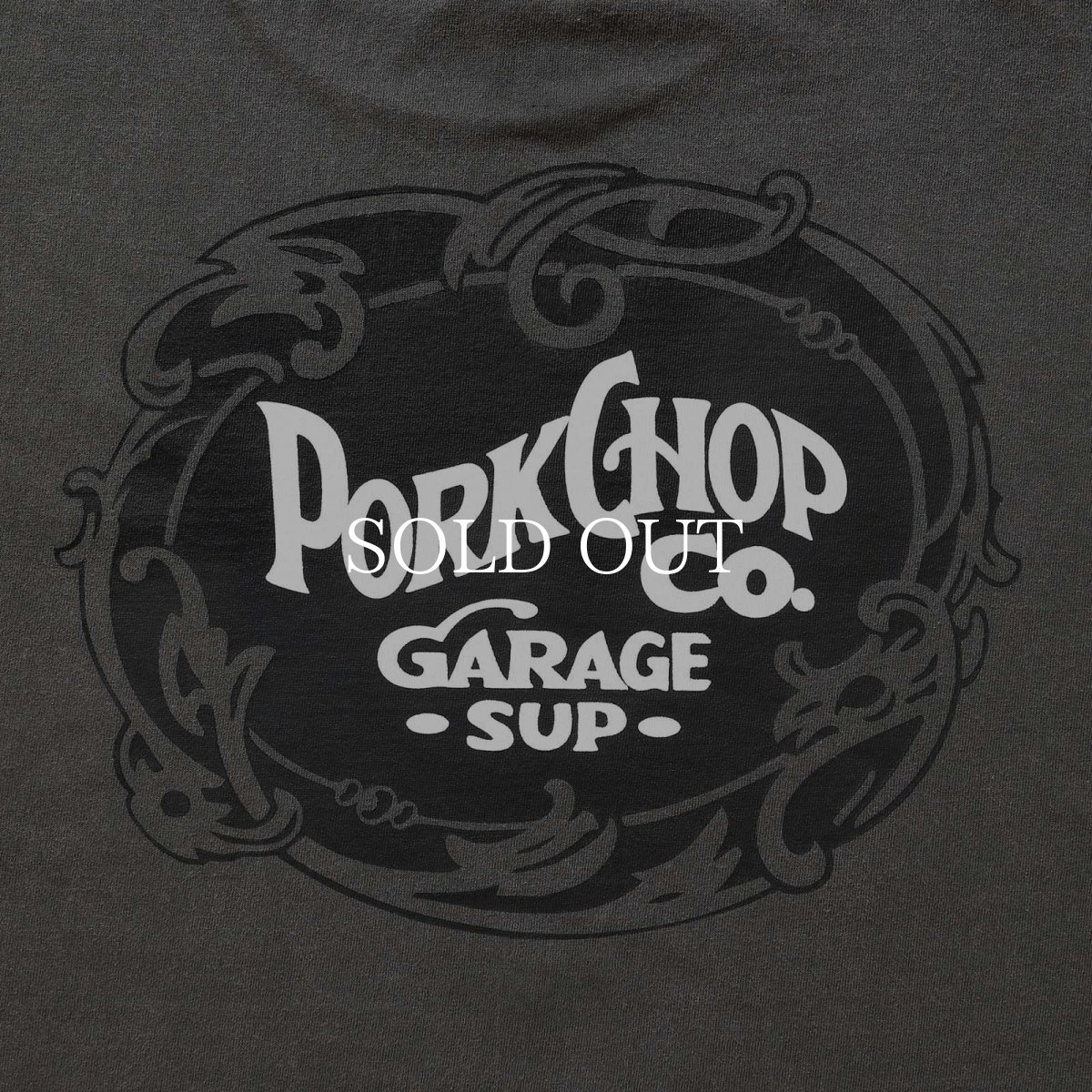 画像6: PORKCHOP GARAGE SUPPLY  F LEAF LOGO TEE (6)