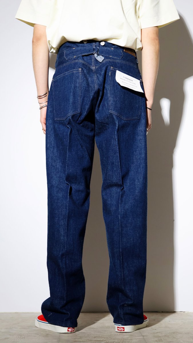 画像5: OLD JOE   BELTLESS WAIST JEAN TROUSER"990" (5)
