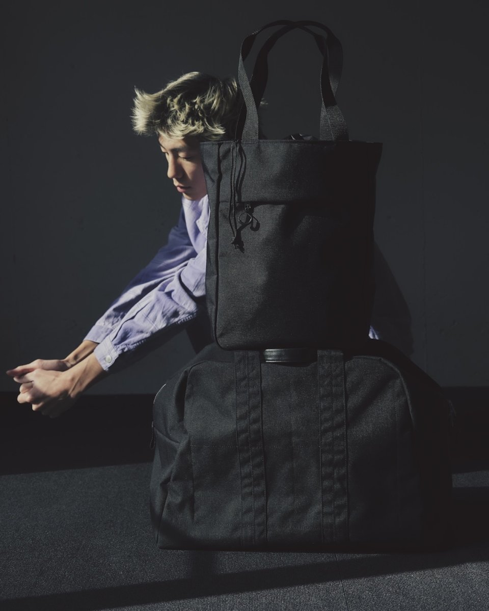 画像3: nonnative  DWELLER BOSTON BAG NYLON OXFORD (3)