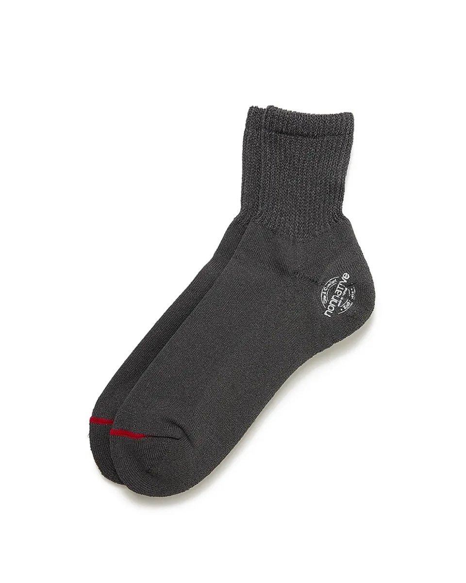 画像2: nonnative  DWELLER SOCKS MID POLYESTER PAPER WOVEN (2)