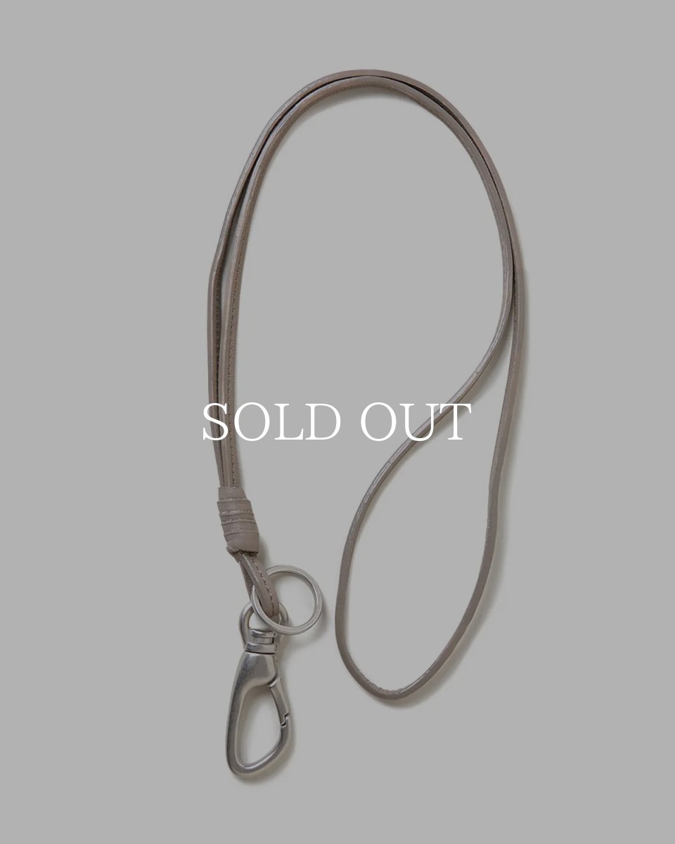 画像5: nonnative  DWELLER KEY RING WITH LEATHER CORD (5)