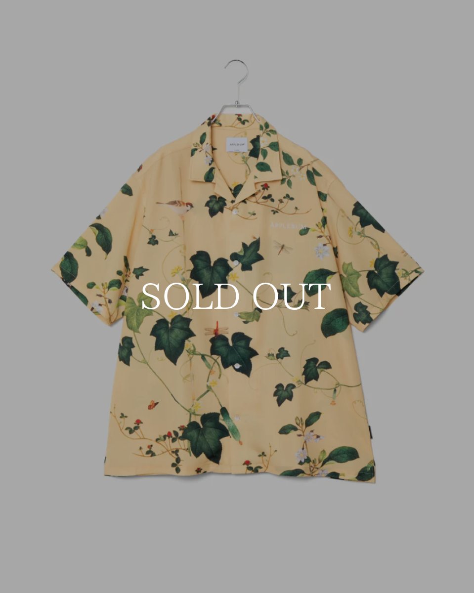 画像1: APPLEBUM  "Edo Botanical" Aloha Shirt (1)