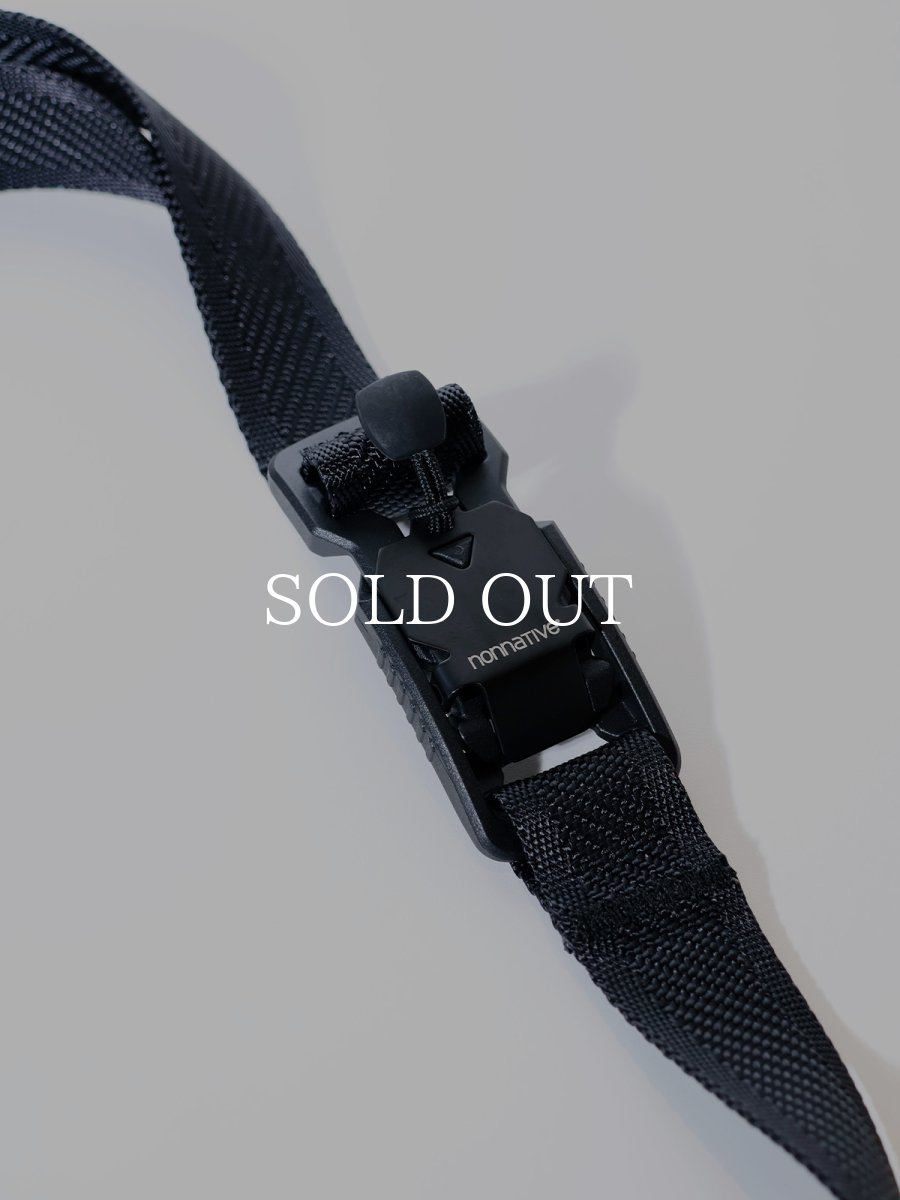 画像2: nonnative  ALPINIST TAPE BELT POLYPROPYLENE WITH FIDLOCK® BUCKLE (2)