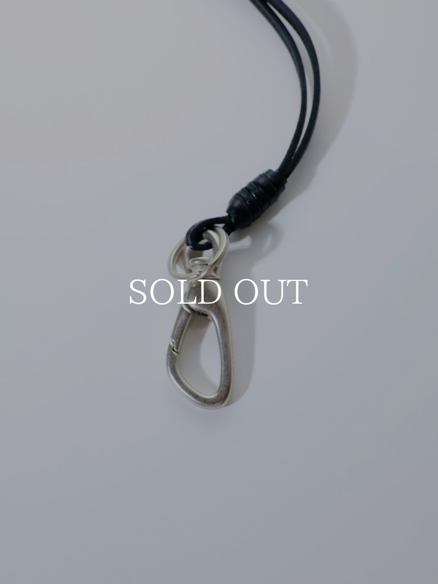 画像2: nonnative  DWELLER KEY RING WITH LEATHER CORD (2)