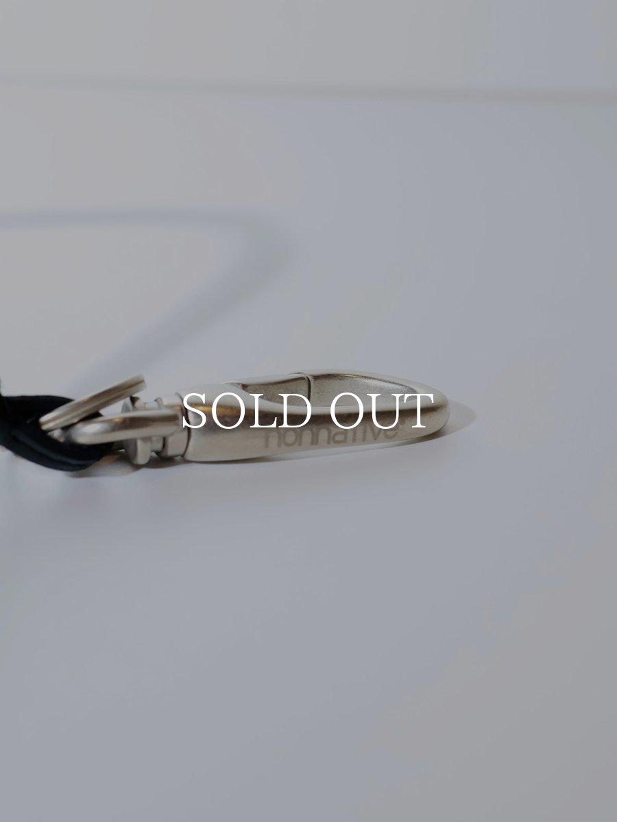 画像3: nonnative  DWELLER KEY RING WITH LEATHER CORD (3)