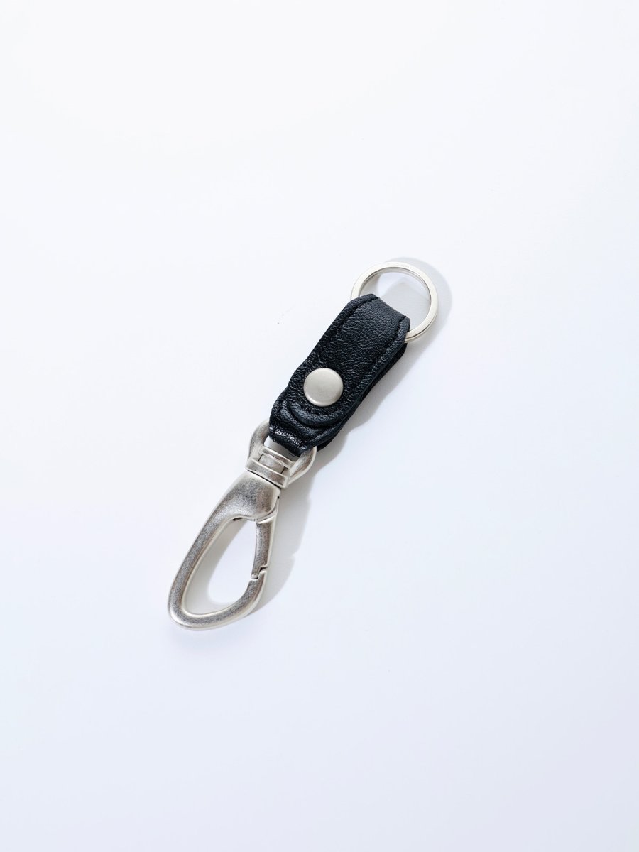 画像2: nonnative  DWELLER KEY RING WITH LEATHER STRAP (2)