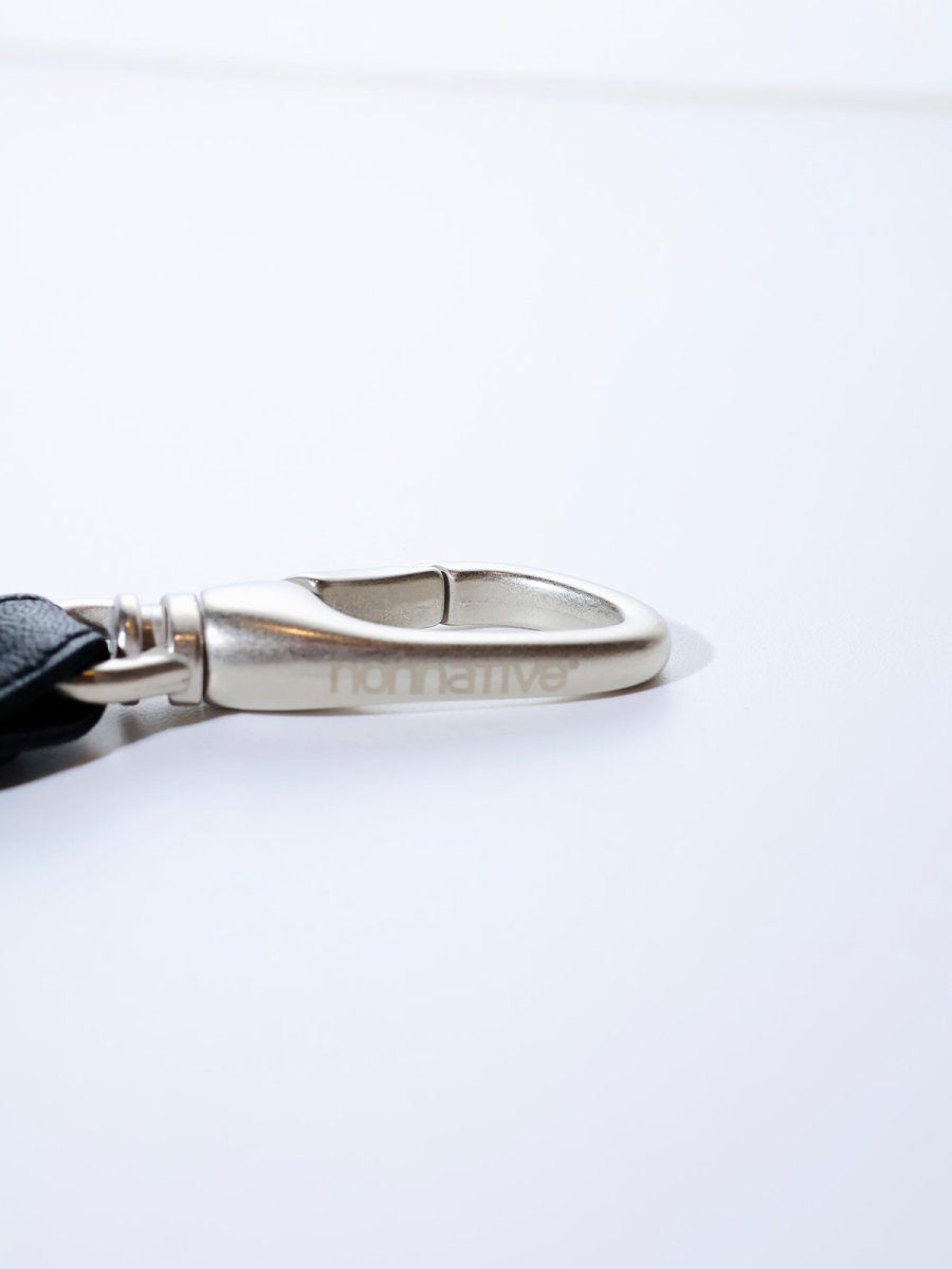 画像4: nonnative  DWELLER KEY RING WITH LEATHER STRAP (4)