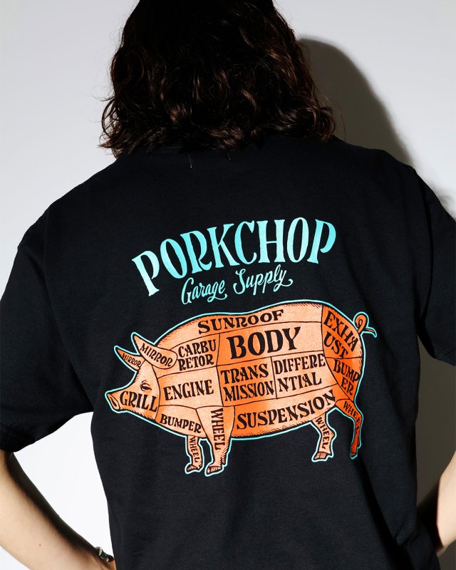 PORKCHOP GARAGE SUPPLY PORK BACK TEE P0509 公式通販