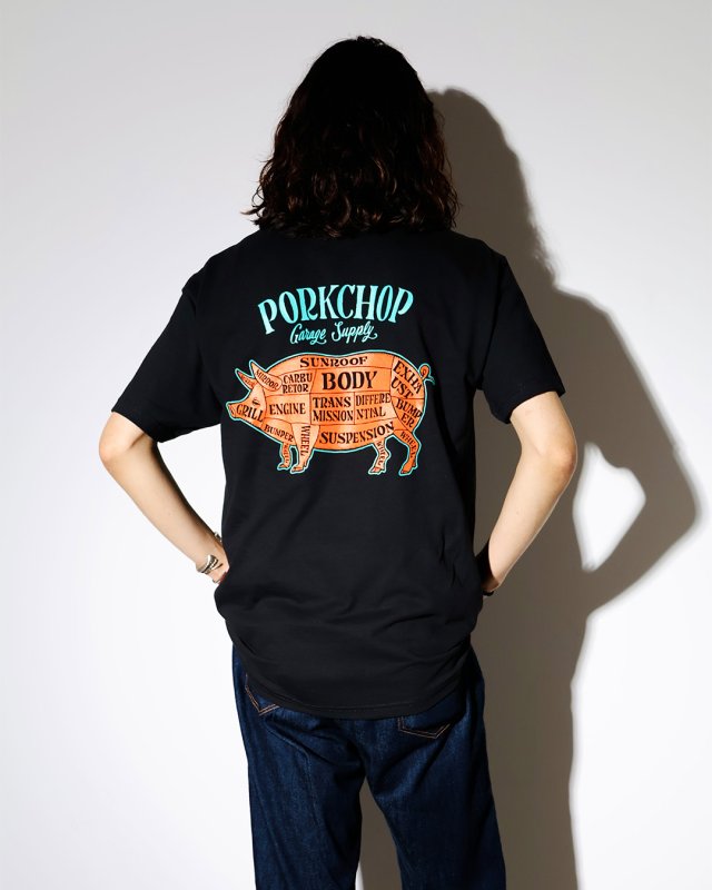 PORKCHOP GARAGE SUPPLY PORK BACK TEE P0509 公式通販