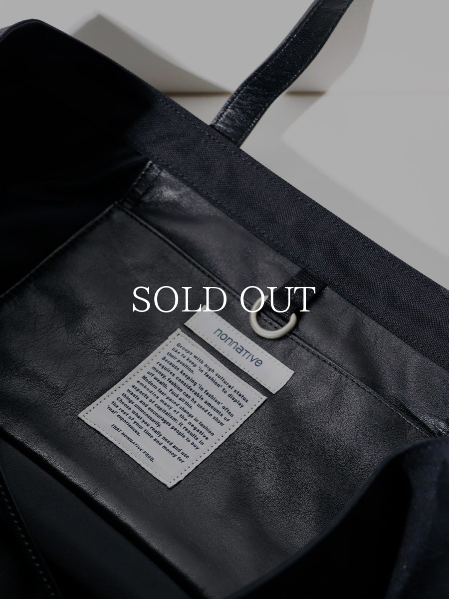 画像5: nonnative  DWELLER BIG TOTE NYLON OXFORD (5)