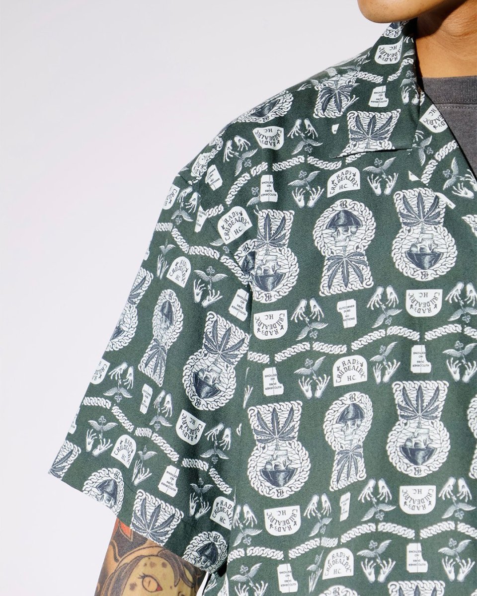 画像5: RADIALL  COMMUNE - OPEN COLLARED SHIRT S/S (5)