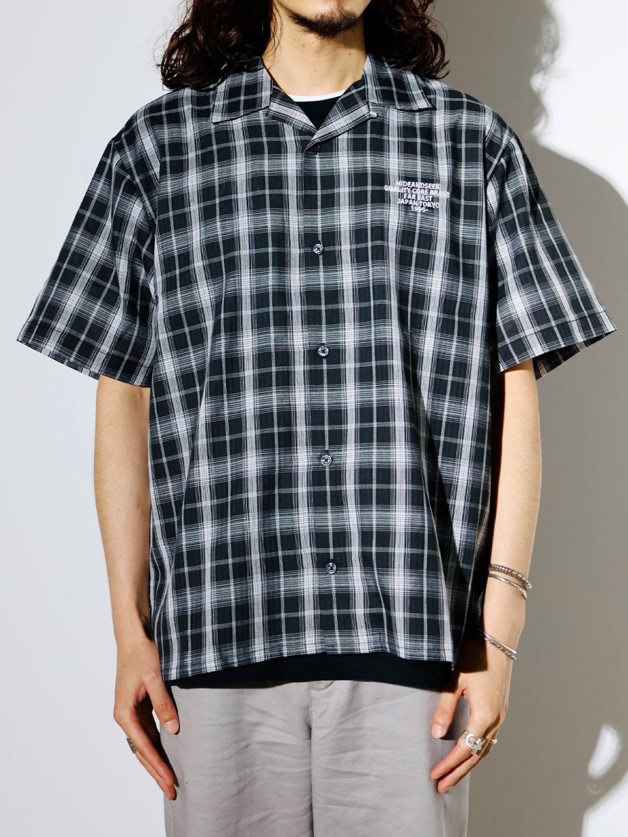 画像3: HideandSeek  Check S/S Shirt (3)