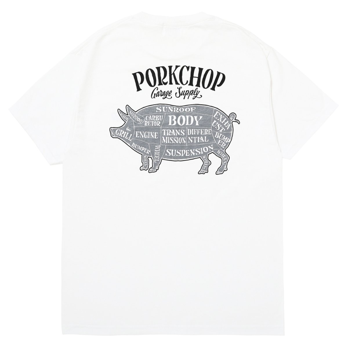 画像9: PORKCHOP GARAGE SUPPLY  PORK BACK TEE (9)