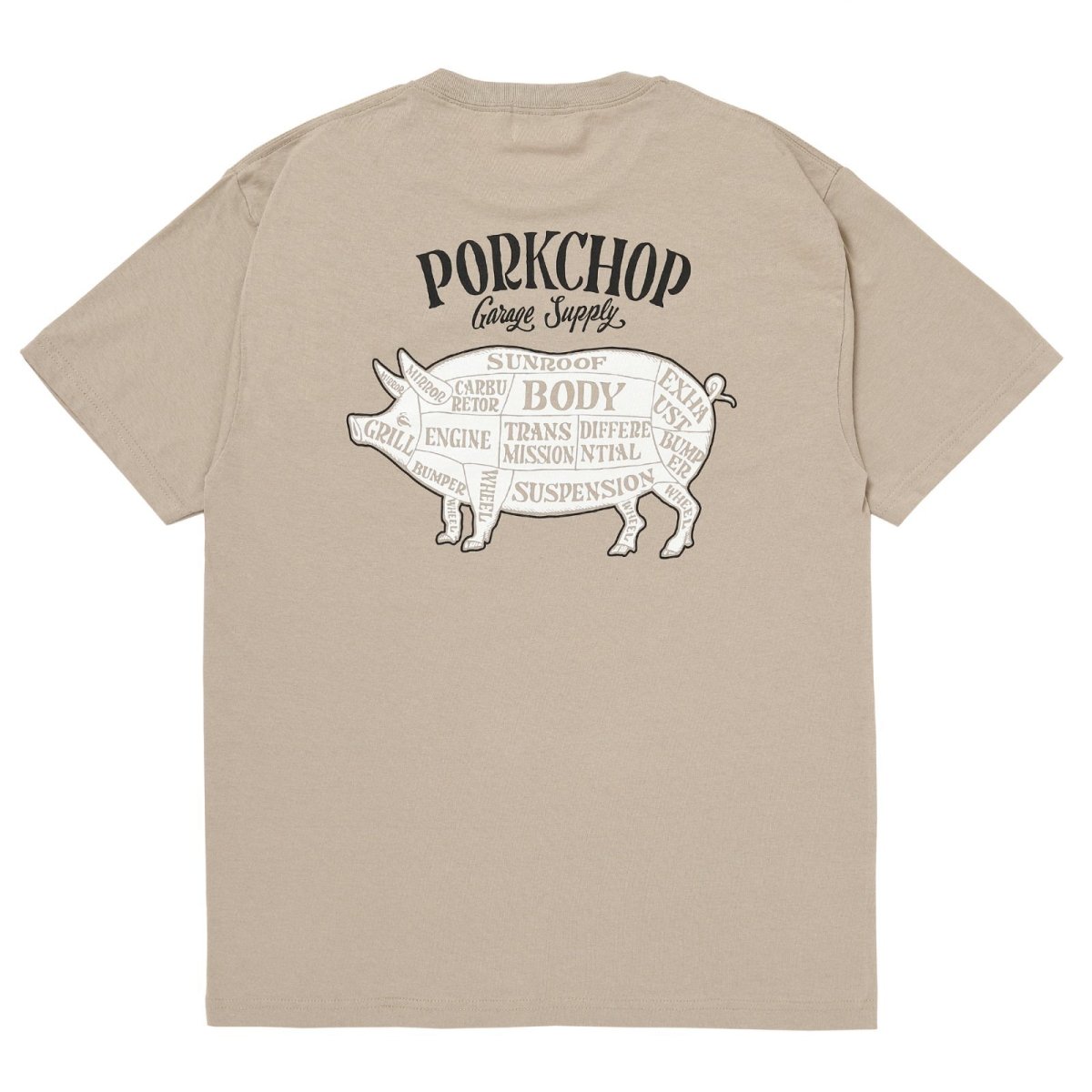 画像26: PORKCHOP GARAGE SUPPLY  PORK BACK TEE (26)