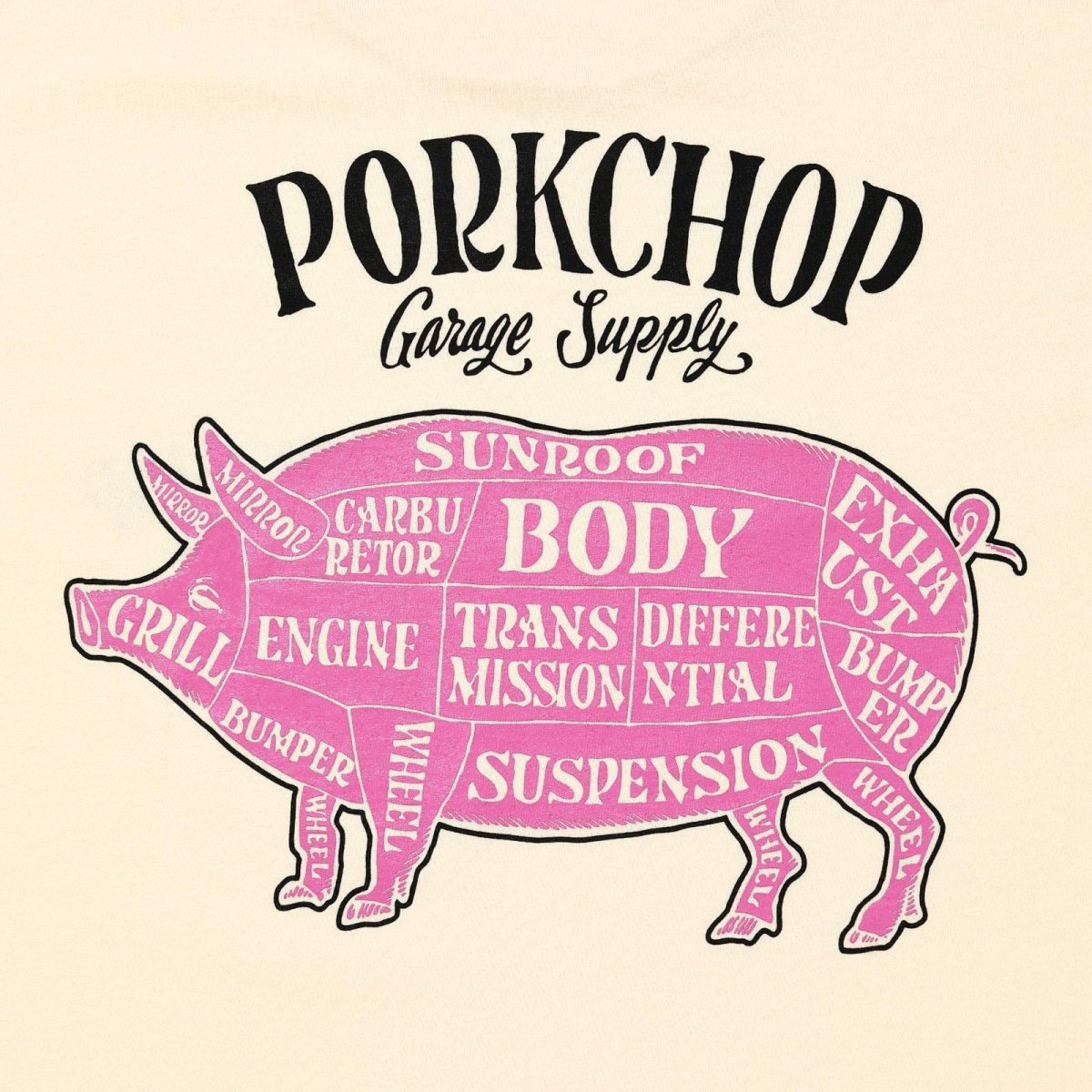画像20: PORKCHOP GARAGE SUPPLY  PORK BACK TEE (20)