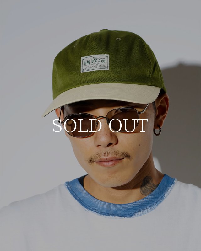 THE H.W.DOG&CO. BIG BRIM M CAP D-01143 正規取扱通販